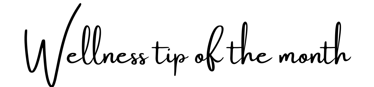 DrM Wellness tip